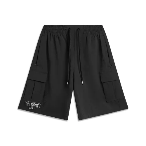 LINING Basketball Collection Черные Мужские Повседневные Шорты