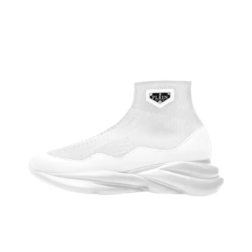 PHILIPP PLEIN Skywalker High Топ Повседневная обувь Унисекс Белый