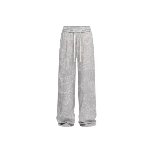 UKTK Gray Men's Casual Pants UKTK Серый Мужские Повседневные Брюки