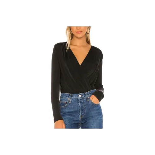 FREE PEOPLE Черное женское боди