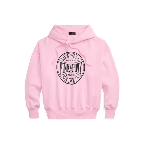Polo Ralph Lauren Свитшот Свободного кроя Женский Розовый