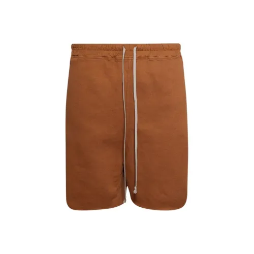 Rick Owens DRKSHDW SS25 Повседневные шорты Унисекс Оранжевый