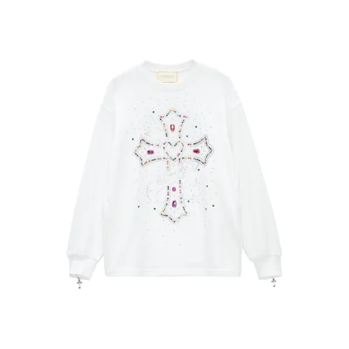 Ed Hardy Белый E1ODW040 Женские Свитшоты