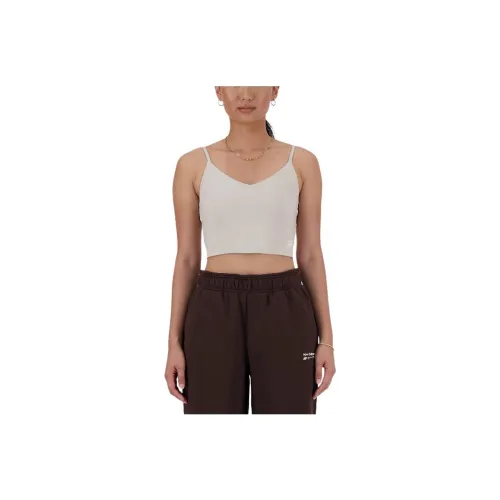 New Balance NB Harmony Light Support Спортивный бюстгальтер Топ на бретелях Женский Белый