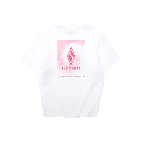 Skechers Diamond Series Ярко-белые Женские футболки