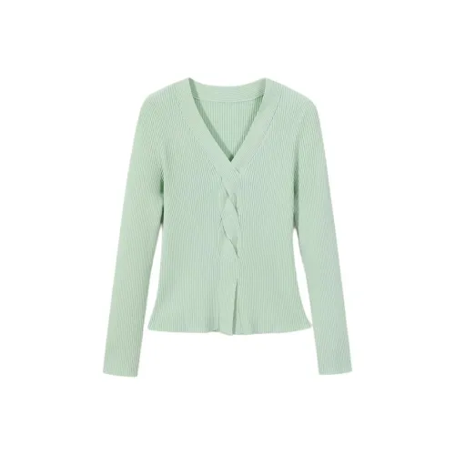 EICHITOO Трикотаж Женский Светло-Зеленый