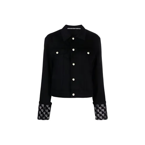 Alexander Wang SS24 Куртки Пальто Женские Черный