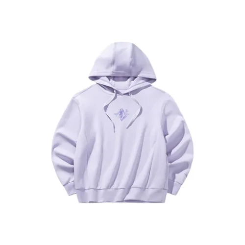 ANTA Variety Тренировки Коллекция Толстовка Женские Сияние Фиолетовый