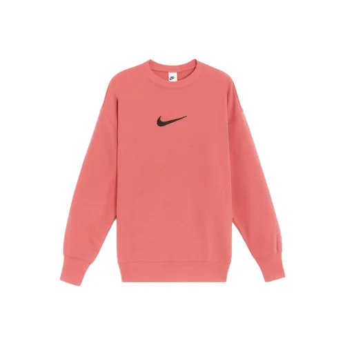 NIKE Арбузно-розовый красный Женские Свитшоты