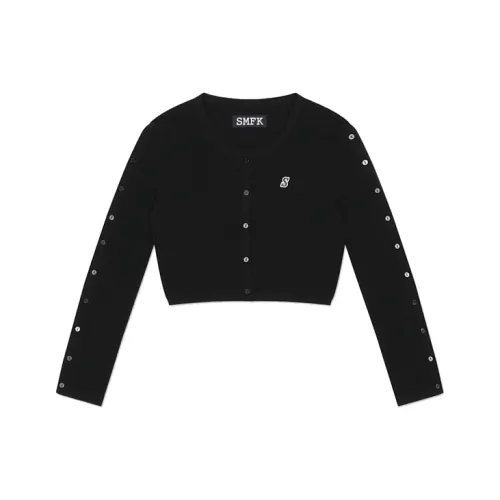 SMFK Трикотаж Женский Дикий Черный