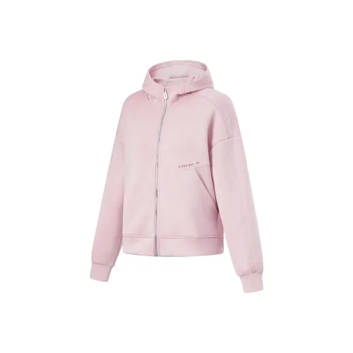 LINING Fitness Series Толстовка Женская Lotus Красный Фиолетовый