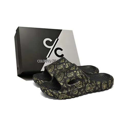 Colorful Creations ЭВА Тихий Противоскользящие Сопротивляющиеся Запахам Слипоны Унисекс Коробка