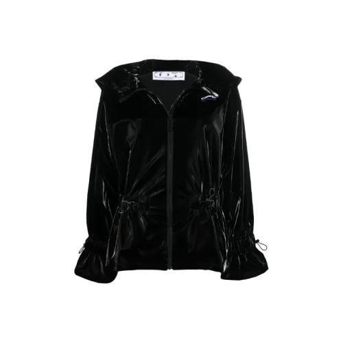 Off Белый FW21 Черный Женские Куртки