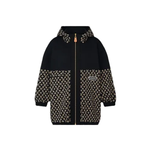 LOUIS VUITTON Новые ежеквартальные продукты LV Черные женские куртки