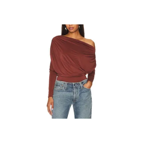 FREE PEOPLE Комбинезон Женский Красный Коричневый