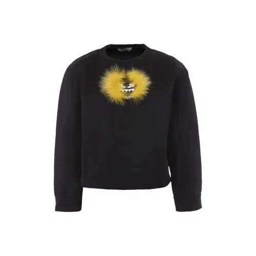 FENDI Черные Женские Свитшоты