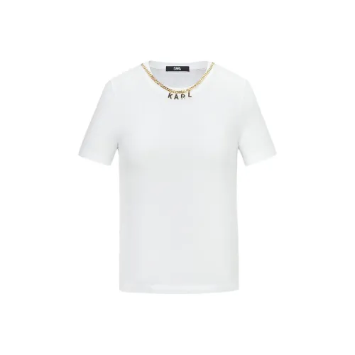 Karl Lagerfeld T-рубашка Женская Белая
