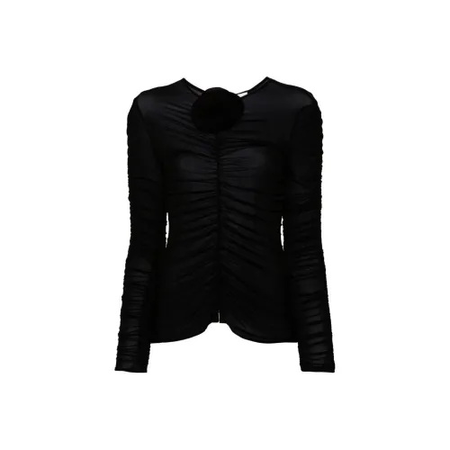 MAGDA BUTRYM SS24 Рубашка Женская Черная