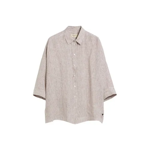 WEEKEND MaxMara Темно-красные Женские Рубашки