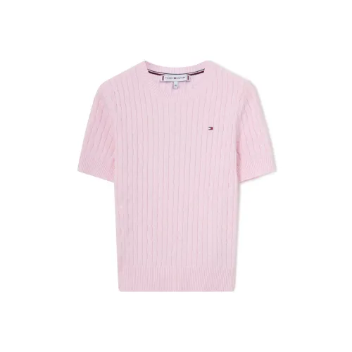 Tommy Hilfiger Светло-розовый Женский Трикотаж