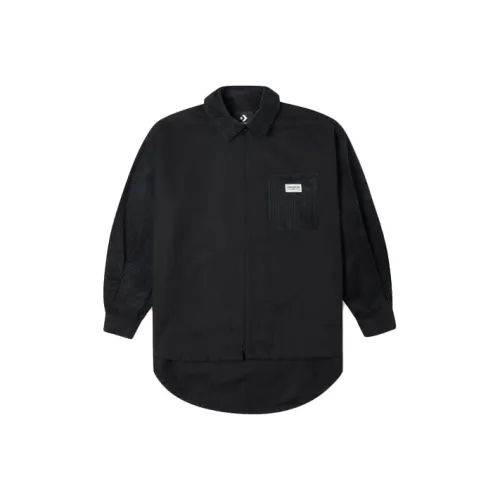 Конверс Женские Куртки Чернильно-черного цвета