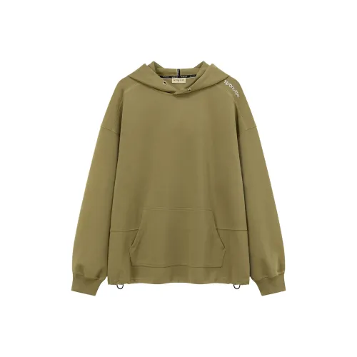 NO ONE ELSE Горчичный зеленый Женские свитшоты