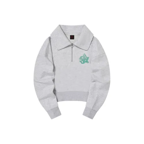 PEAK Бело-серый вереск Женские свитшоты