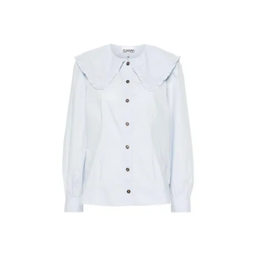 GANNI Вереск Женские Рубашки