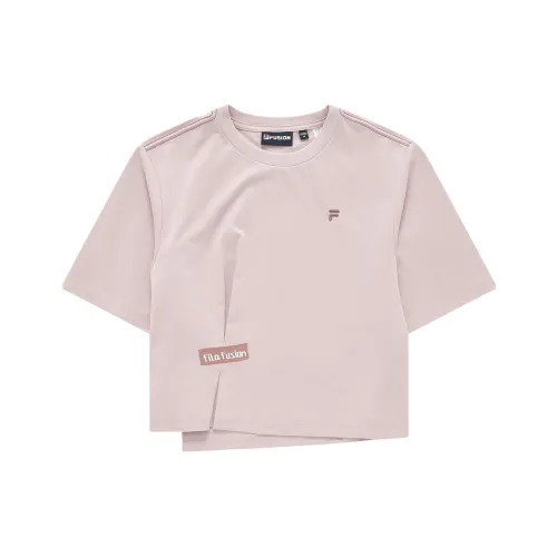 FILA FUSION STREET SPORT Комплект с короткими рукавами футболка женский розовый