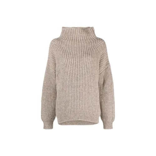 ISABEL MARANT Тауповые Женские Кашемировые Свитеры