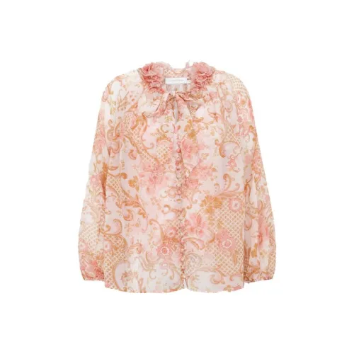 Zimmermann Розовые Женские Рубашки