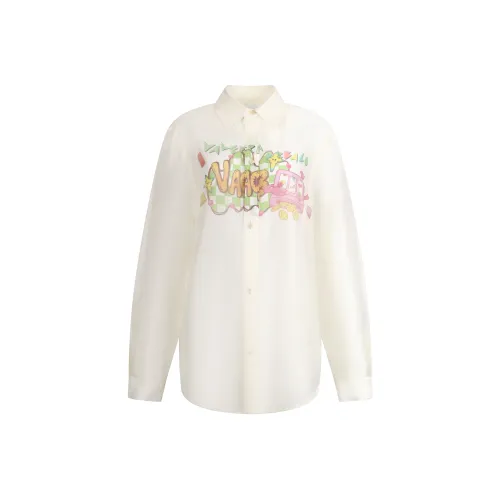 Valeria Obbaco Valeria Obbaco Fun Series Белые Женские Рубашки