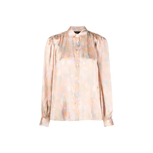 Maje Светло-оранжевые Женские Рубашки