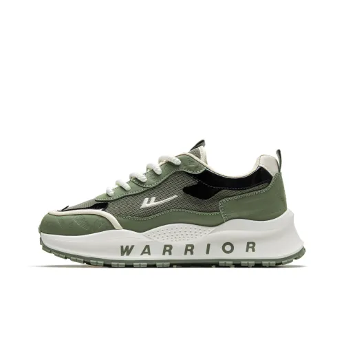 Warrior Casual Низкий Топ Зеленый Черный Мужской