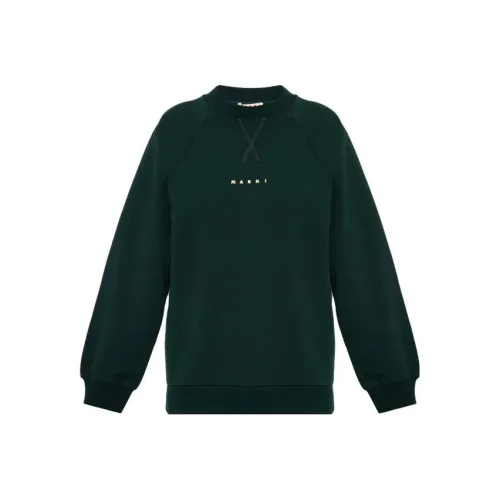 MARNI Зеленый Женские Свитшоты