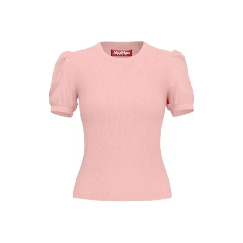MaxMara Studio Светло-розовый Женская Трикотажная Одежда