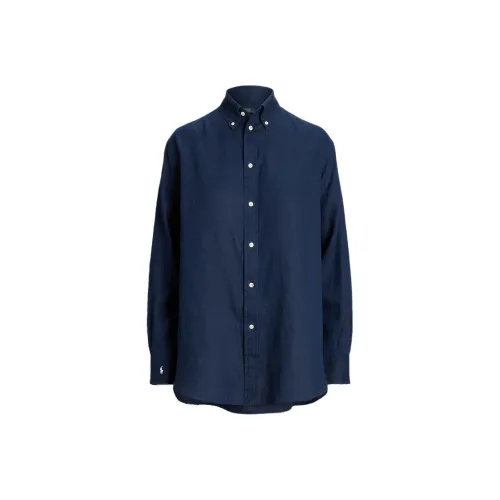 Polo Ralph Lauren SS23 Рубашка Женская Морской Синий