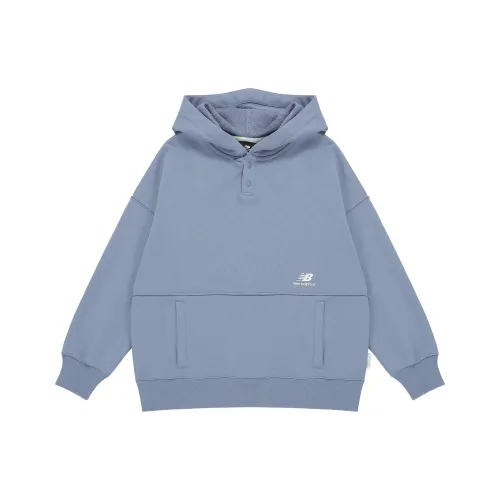 New Balance Серые Женские Свитшоты