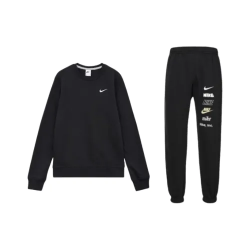 Nike Толстовка Комплект Унисекс Черный