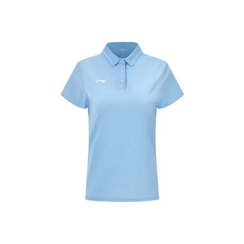 LINING Женские Поло Чернильно-синий