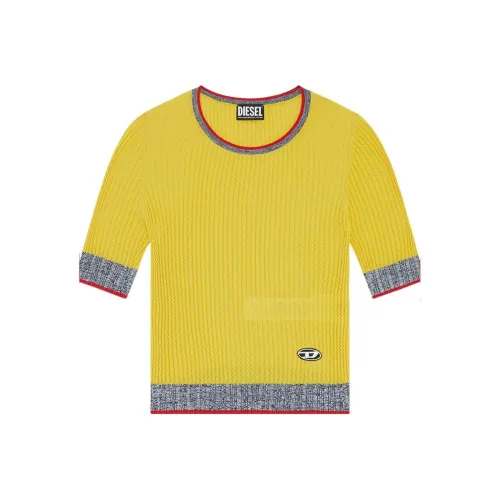 DIESEL Женский Трикотаж Желтый