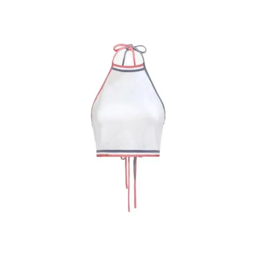 FENDI Без бретелей Топ Женский Белый