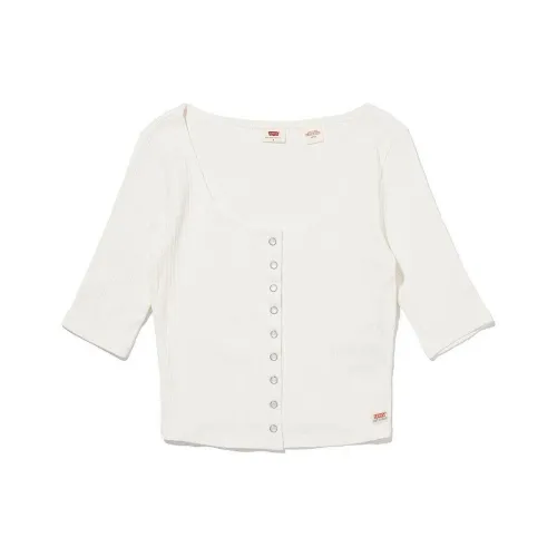 Levis Белый Женские Трикотаж