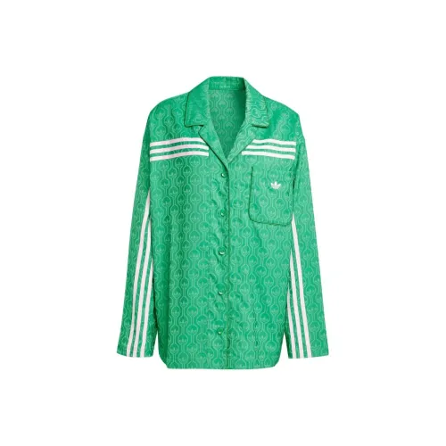 Adidas Originals 70S Куртки и Пальто Женские Зеленые