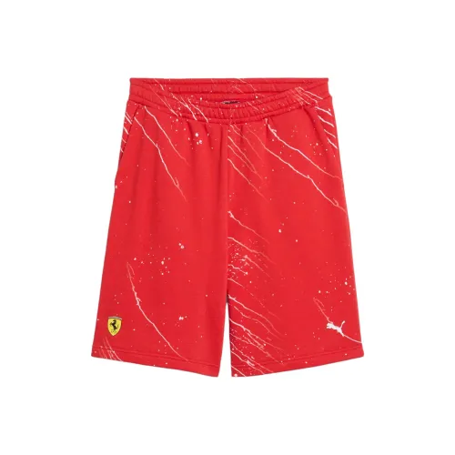 PUMA Ferrari Race Гоночные брюки Мужские Красные