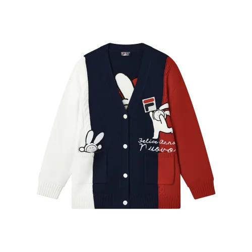 FILA CNY x Buer Rabbit Темно-синий Женские Трикотаж