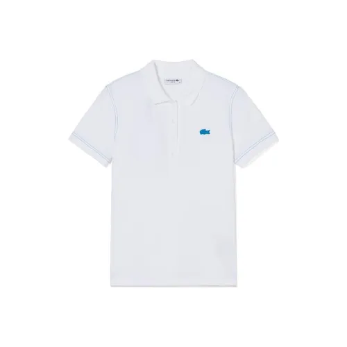 Поло LACOSTE Collaboration Женское Белое