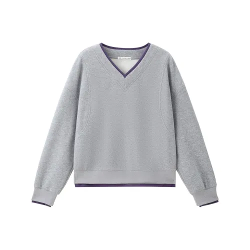 Giordano Свитшот Женский 10 Фотиния Серый