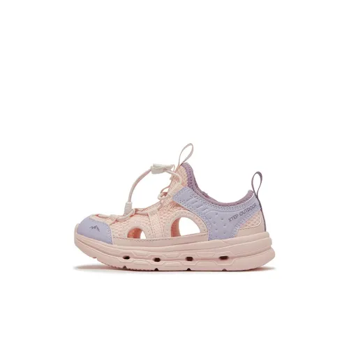 XTEP Детские сандалии Low Top PURE Пудра Синий Фиолетовый Kids