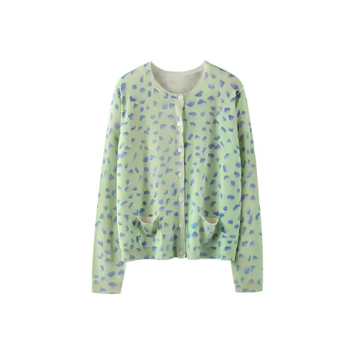 MAIGRE SIMHAT Кашемировый свитер женский зеленый